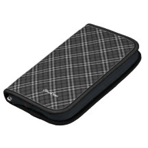 Plaid Pattern Gray Rickshaw iPhone Planners