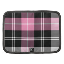 Plaid pink organizers
