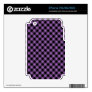 This iPhone skin can be CUSTOMIZED by YOU.Simply click on the "Customize It " button right below the products image. From there you will be able to add text, change the font, font color, move the text around and add images of your own Have fun creating your one of a kind product. Plaid Purple/Black iPhone 2G/3G/3GS Skin