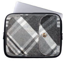 Plaid Shirt / Flannel Shirt pattern laptop sleeves