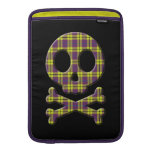 Plaid Skull MacBook Air Sleeve