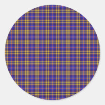 Plaid Sticker