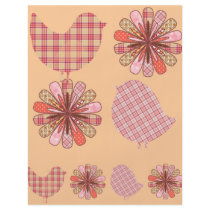 PLAID TWEETIES SCRAPBOOK PAPER FLYERS