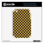 This iPhone skin can be CUSTOMIZED by YOU.Simply click on the "Customize It " button right below the products image. From there you will be able to add text, change the font, font color, move the text around and add images of your own Have fun creating your one of a kind product. Plaid Yellow/Black iPhone 2G/3G/3GS Skin