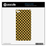 This iPhone skin can be CUSTOMIZED by YOU.Simply click on the "Customize It " button right below the products image. From there you will be able to add text, change the font, font color, move the text around and add images of your own Have fun creating your one of a kind product. Plaid Yellow/Black iPhone 4/4S Skin