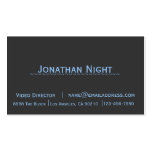Plain and simple two tone business card