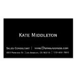 Plain and simple two tone business card