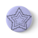 Plain barbwire star button