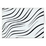 Plain Black And White cards