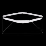 Plain Black Background Envelope