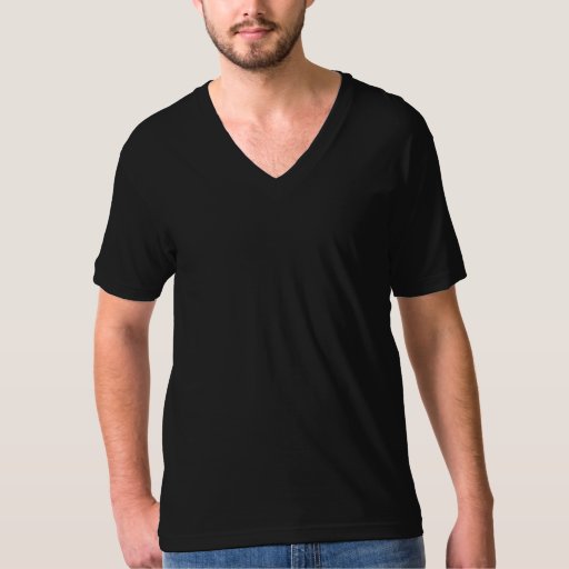 men's black v neck t shirts