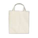 Plain Blank Organic Grocery Tote to DIY Design Tote Bag