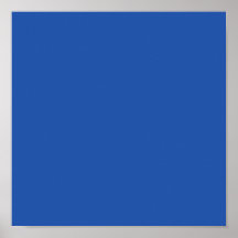 Plain Blue Background. Poster
