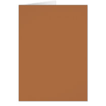 Plain Brown Background. Greeting Card