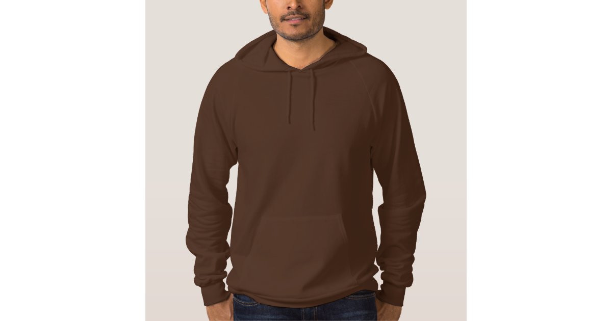 brown pullover jacket