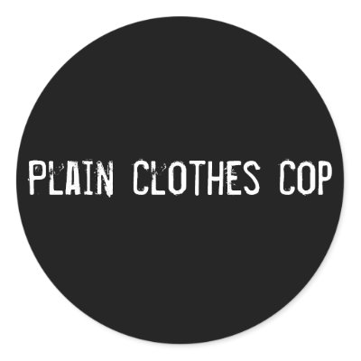 plain clothes cop