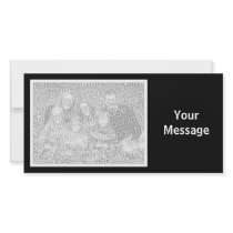 Plain Color - Black photo cards