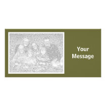 Plain Color - Green photo cards by artberry Plain Color - Green photo cards