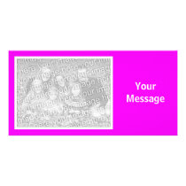 Plain Color - Magenta photo cards