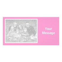 Plain Color - Pink photo cards