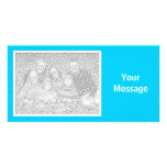 Plain Color - Sky Blue Picture Card