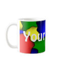 Plain colorful Mug with name mug