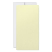 Plain Cream Background Customized Photo Card