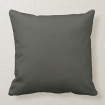 Plain Dark Grey Pillow pillows
