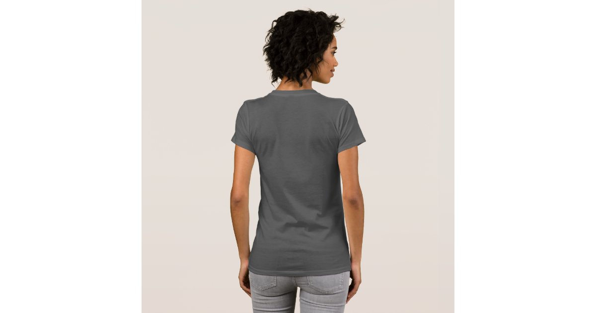 ladies dark grey t shirt