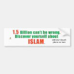 plain dawah bumper template bumper sticker