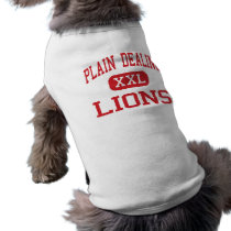 Plain Dealing - Lions - High - Plain Dealing pet clothing by customteamsportswear Plain Dealing - Lions - High - Plain Dealing pet clothing