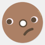 Plain Donut Sticker