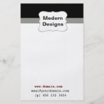 Plain Elegant Modern Designs Simple Shape Flyers