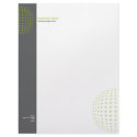 Plain Elegant Modern Simple Green Dots letterhead by Ruxique Plain Elegant Modern Simple Green Dots letterhead