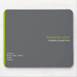 Plain Elegant Modern Simple Green Stripe Mouse Mats