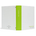 Plain Elegant Modern Simple Green Stripe on White