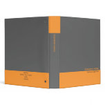 Plain Elegant Modern Simple Orange / Grey Stripe
