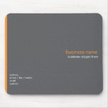 Plain Elegant Modern Simple Orange Stripe