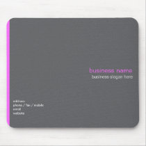 Plain Elegant Modern Simple Pink Stripe mousepads by Ruxique Plain Elegant Modern Simple Pink Stripe mousepads