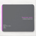 Plain Elegant Modern Simple Pink Stripe mousepads