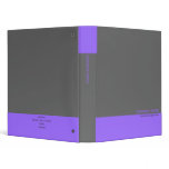 Plain Elegant Modern Simple Purple / Grey Stripe