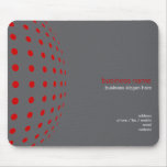 Plain Elegant Modern Simple Red Circles
