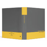 Plain Elegant Modern Simple Yellow / Grey Stripe