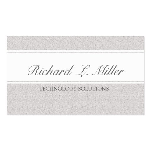 Plain Elegant Style Business Card Templates (front side)