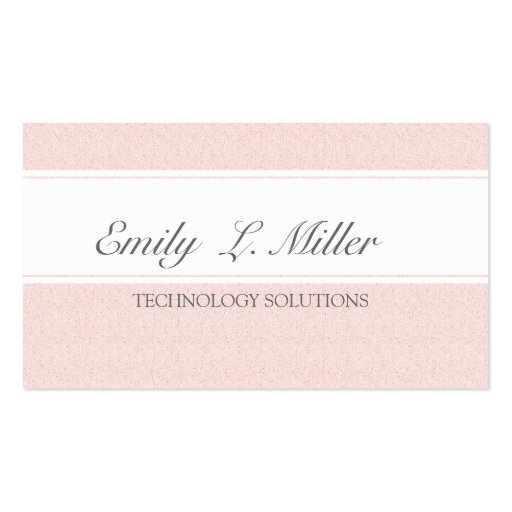 Plain Elegant Style Business Card Templates