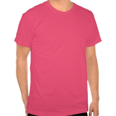Plain fuchsia pink basic american t-shirt for men