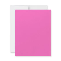Plain Hot Pink Background. Custom Invite