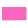 Plain Hot Pink Background. Personalized Shipping Labels