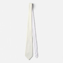 Plain Ivory Color Necktie