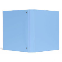 Plain Light Blue Background. 3 Ring Binders